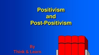 Approaches of Research  Positivism amp Post Positivism [upl. by Dlaniger]