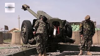 Afghan National Army D30 122mm Howitzer Training [upl. by May]