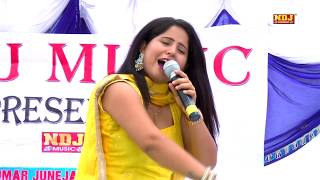 Preeti Choudhary New Ragni 2016  Bina Ijazat Badya Mahal Me  Stage Dance  NDJ Music [upl. by Dnalevets]