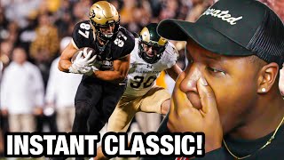 DBlair Reacts To The INSANE Colorado vs Colorado State 2023 College Football Game [upl. by Cychosz]