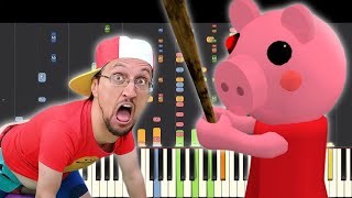 Psycho Pig  Piano Remix  FGTeeV Piggy Song [upl. by Sibella178]