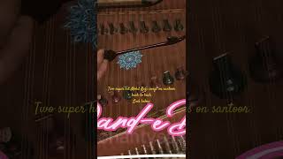 two super hit Mohd Rafi songs on Santoor instrumental back to back [upl. by Rouvin]