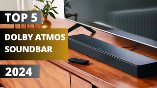 Top 5 Best Soundbar 2024  Budget with Dolby Atmos Soundbars 2024 [upl. by Alehc]