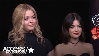 Lucy Hale amp Sasha Pieterse On Where Pretty Little Liars Picks Up In The Final Season [upl. by Eynahpets]