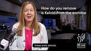 How Do You Remove A Keloid From Earlobe Best Keloid Removal 2021 [upl. by Jeramey]