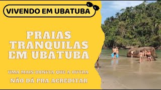 UBATUBA  Dica de praias tranquilas  Uma mais linda que a outra [upl. by Asirehc]