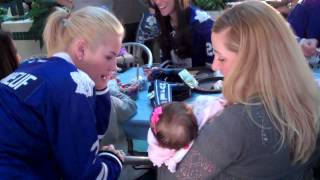 Elisha Cuthbert playing with children at SickKids hospital in Toronto [upl. by Nell674]