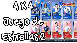 Captain Tsubasa Ace  4 vs 4 Juego de Estrellas 2 hora del PVP [upl. by Sophronia]