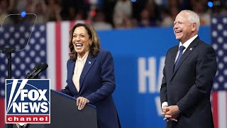 Kamala Harris and Tim Walz hold a campaign rally in Eau Claire Wisconsin [upl. by Edie679]