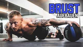 BRUST AUFBAUEN mit diesem Workout für Zuhause  Liegestütze Variationen für maximalen Muskelaufbau [upl. by Barstow]