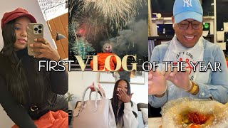 VLOG NYC WITH PERRY  DESIGNER COLLAB  2024 GOALS  MORE [upl. by Volnay]