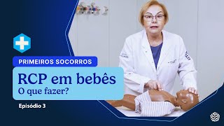 RCP Ressuscitação cardiopulmonar em bebês o que fazer  Primeiros Socorros [upl. by Hylan695]