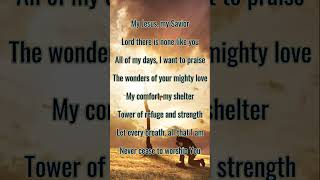 My Jesus my Savior Lyrics [upl. by Rosalba]