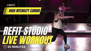 30 minute cardio workout  High intensity fitness  Athome no equipment [upl. by Adnuahs458]