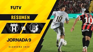 Resumen Alajuelense 01 Herediano  Jornada 9  Clausura 2024 [upl. by Barnum343]