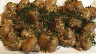 🥕 Vegane Rahmchampignons aus der Pfanne [upl. by Tu]