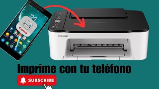 como conectar un telefono con la impresora canon TS3500 series [upl. by Mcdowell]