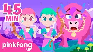 Historia de los Signos de Estrellas  Constelaciones  Recopilación  Pinkfong Cuentos Infantiles [upl. by Noirod]