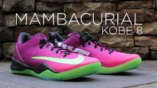 Review Nike Kobe 8  quotMambacurialquot [upl. by Kalagher]