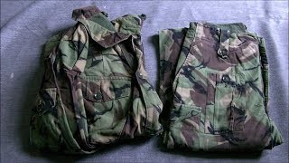 Falklands Kit amp Uniform  Combats amp Windproofs [upl. by Vergos]