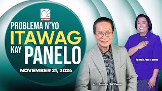 LIVE Problema Nyo Itawag Kay Panelo  November 21 2024 [upl. by Cissy796]