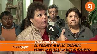 El Frente Amplio Gremial Pedirá Un 35 De Aumento Al Gobierno [upl. by Keri348]