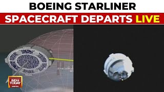 NASA LIVE Uncrewed Boeing Starliner Spacecraft Departs From International Space Station  LIVE NEWS [upl. by Ranson216]