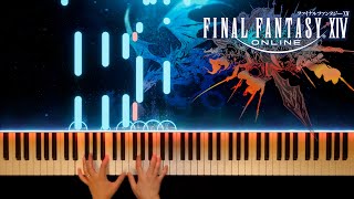 Anabaseios Eleventh Circle Theme quotFleeting Momentquot  FFXIV OST Piano Cover by Pianothesia [upl. by Lipson479]