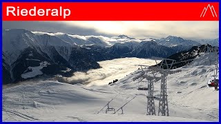 SkigebietTest Riederalp AletschArena 22 [upl. by Ymeraj215]