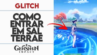 COMO ENTRAR NA ÃREA SELADA DE SAL TERRAE  O QUE TEM DENTRO  GENSHIN IMPACT [upl. by Dixon]