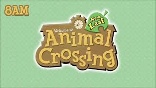 8AM  Animal Crossing New Leaf Music [upl. by Eelik]