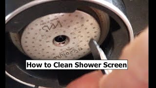 Breville Barista Pro  A guide to cleaning the Shower Screen [upl. by Partan876]