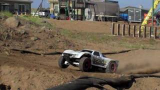 62 cc HPI Baja 5T First dirt session [upl. by Ilse992]