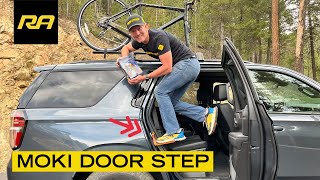 Moki Door Step for Easy Top of Vehicle Access [upl. by Ingar]