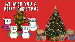 We wish you a merry Christmas song lyrics  Christmas Carol song ‎MenahaPorselvan2021 [upl. by Evoy733]