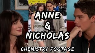 Anne Hathaway amp Nicholas Galitzine  The Idea Of You Prime Video  Chemistry Footage [upl. by Eastlake]