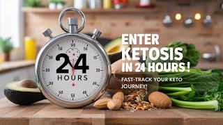 Fast Track to Ketosis How to Enter Ketosis in 24 Hours [upl. by Suicul]