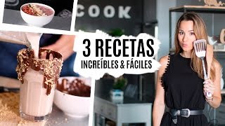 3 POSTRES fáciles y deliciosos [upl. by Belloir164]