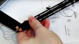 Black pencil quotGIOCONDAquot Negro review [upl. by Shepherd]