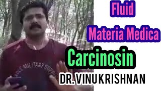 Fluid Materia Medica  Carcinosin detailed talk by Dr Vinu Krishnan [upl. by Kleinstein]