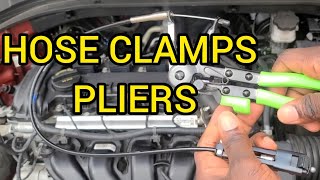 Hose clamp pliers DIYHOW to Remove Hose Clamps Using the Right tool [upl. by Aihsenet]