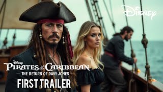 Pirates of the Caribbean 6 The Return Of Davy Jones  FIRST TRAILER  Margot Robbie Johnny Depp [upl. by Ataeb438]