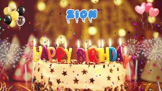 ZION birthday song – Happy Birthday Zion [upl. by Atikehs98]