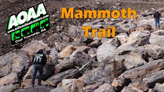 AOAA Offroad Park Mammoth Trail Tour [upl. by Siana]