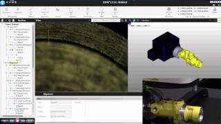 OGP® SmartScope® Flash™ 500 with ZONE3 Part on Rotary Demonstration [upl. by Jarus]