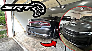 Installing a SRT Widebody Kit on my RT Charger [upl. by Kingdon986]