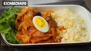 Cocina Escabeche de Pollo Facil y Rico  Abelca [upl. by Tutankhamen]