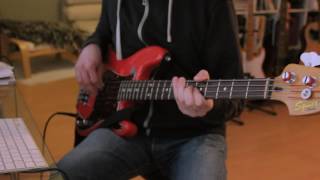 PBass Rock´n´Roll with old Thomastik Flatwounds [upl. by Worrad]