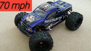 Fast 70mph rc car  gopro on board [upl. by Gievlos]