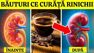 CELE MAI BUNE 7 BĂUTURI pentru a DETOXIFICA și CURĂȚA rinichii RAPID [upl. by Bendick]